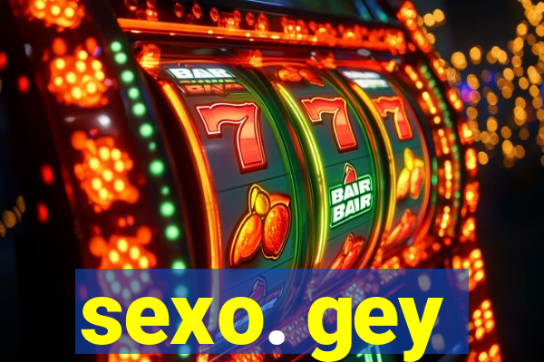 sexo. gey